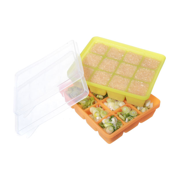 Silipot Silicone Seasoning Mold 12 Spaces Kitchen Food Storage