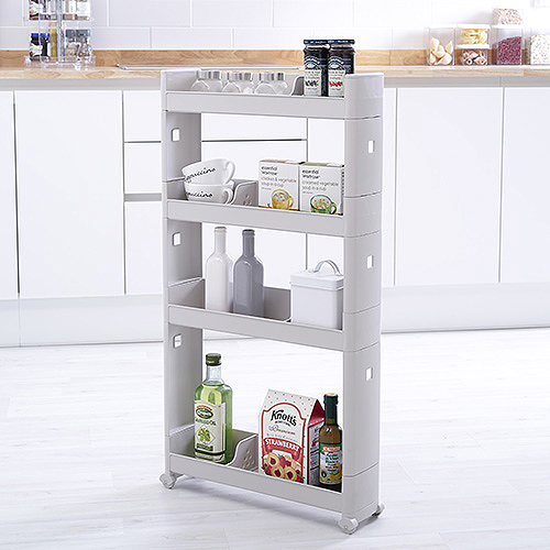 Changsin Slim shelf 13cm (4tier) - Gray