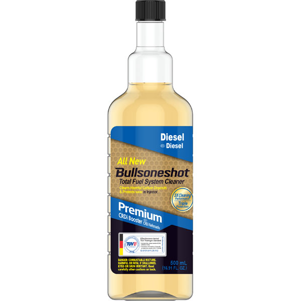 Bullsone Bullsoneshot Premium - Total Fuel System Cleaner For Diesel Engine 500 ㎖ + Case(16.91oz)