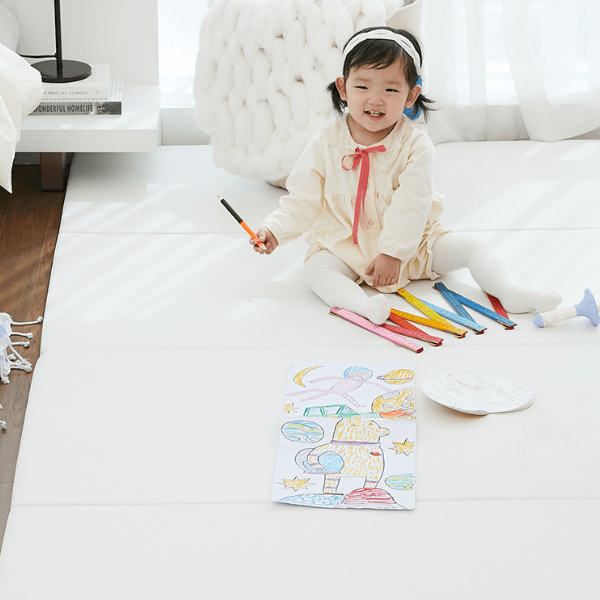 Alzip Eco Folder Non-Toxic Colour Mat Urban Milk - 200 X 140 cm