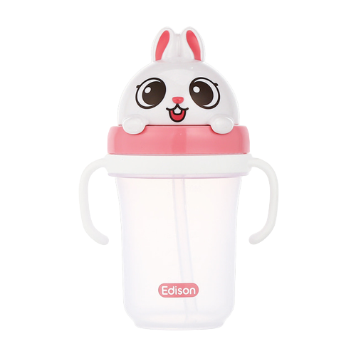 Edison Friends Dual Stainless Straw Cup2 - Rabbit