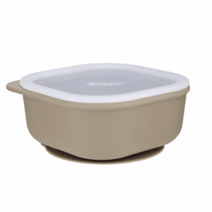Edison Silicone Suction Bowl - Beige