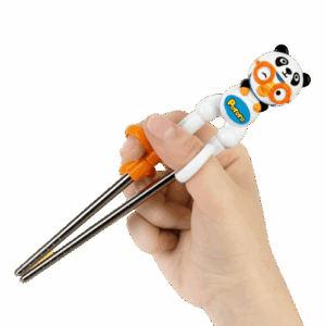 Edison Chopsticks Pororo Panda stainless - Right hand