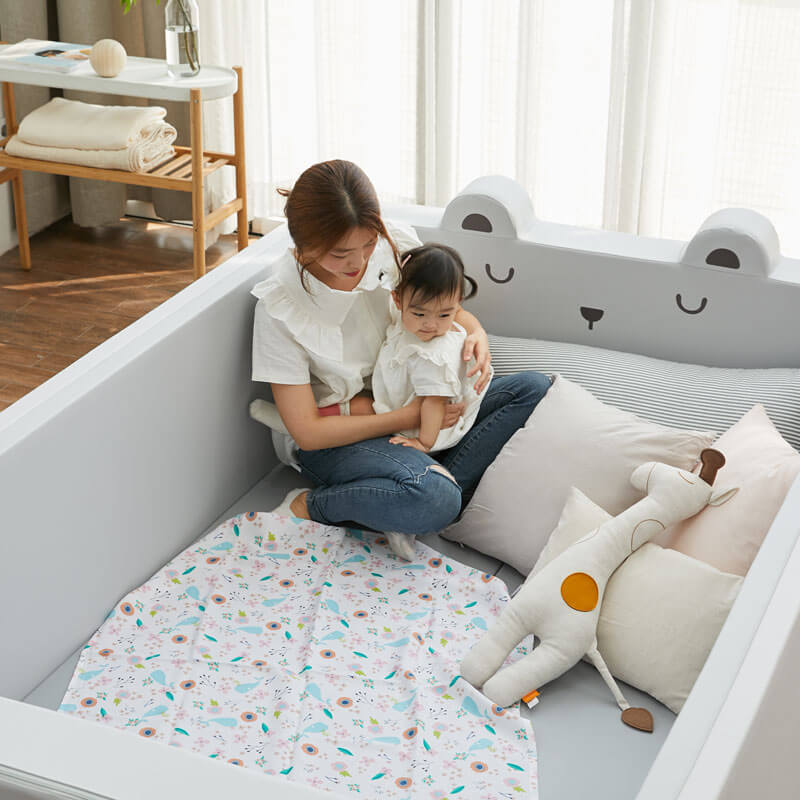 Alzip Family Bumper Bed Cozy Bear