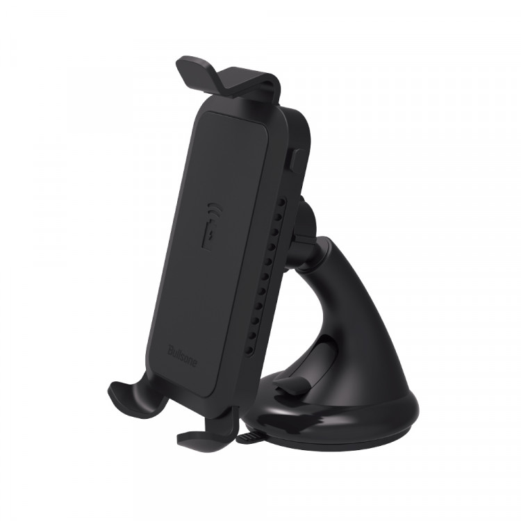 Bullsone Wireless Charging Holder For Car Dashboard Mount-15w Fast Charging Cord