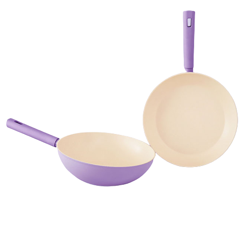 Ruben IH Purple Pan/Wok set