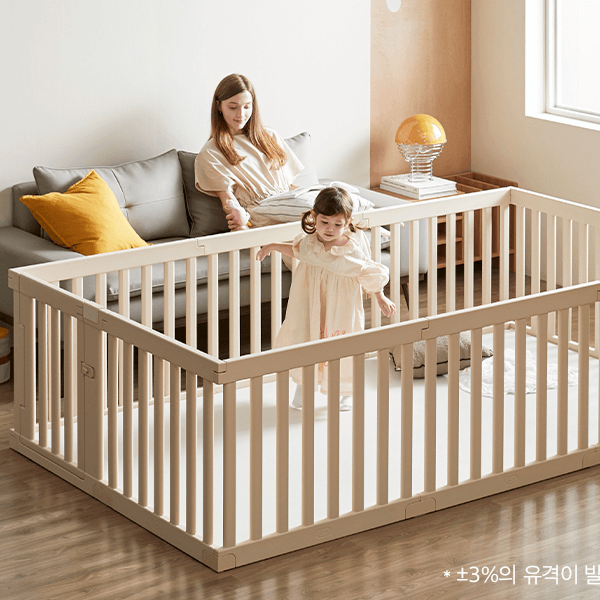 Alzip Woodly Baby room G Almond - 200x140x67.3cm